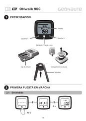 GEONAUTE ONwalk 900 Guia De Inicio Rapido