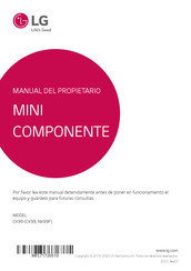 LG NK99F Manual Del Propietário