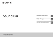 Sony HT-CT370 Manual De Instrucciones