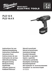 Milwaukee PLD 12 X Instrucciones De Uso