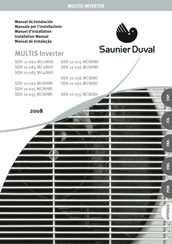 Saunier Duval MULTIS SDH 10-025 MCNHWI Manual De Instalación