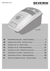 SEVERIN 7045 Manual De Instrucciones