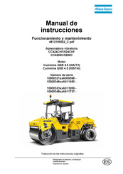 Atlas Copco CC424CHF/524CHF Manual De Instrucciones