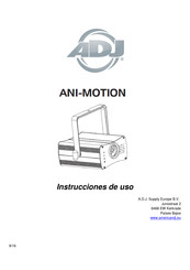 ADJ ANI-MOTION Instrucciones De Uso