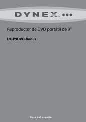 Dynex DX-P9DVD-Bonus Guia Del Usuario