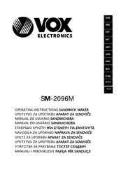 VOX electronics SM-2096M Manual De Usuario