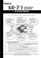 Roland KR-7 Manual Del Usuario