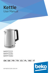 Beko WKM7222I Manual Del Usuario