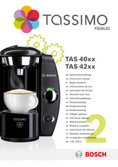 Bosch TASSIMO FIDELIA TAS4212 Instrucciones De Uso