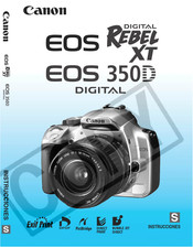 Canon EOS 350D Instrucciones