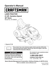 Craftsman 247.288853 Manual Del Operador