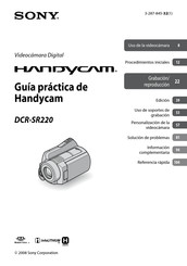 Sony Handycam DCR-SR220 Guia Practica