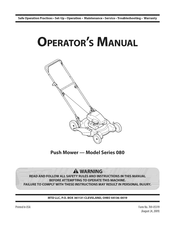 MTD 01757946-7 Manual Del Operador