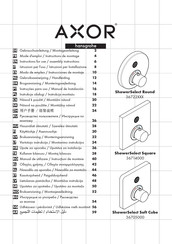 Hansgrohe Axor ShowerSelect Round 36722 Serie Modo De Empleo/Instrucciones De Montaje