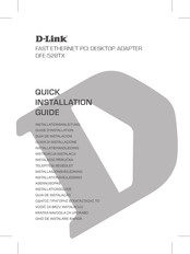 D-Link DFE-528TX Guia De Instalacion