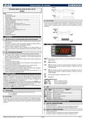 Emerson dixell XR10CX Manual De Instrucciones