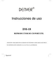 Denver DM-18 Instrucciones De Uso