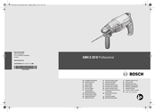 Bosch GBH 2-20 D Professional Manual Original