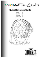 Chauvet Professional COLORdash Par-Quad 7 Guía De Referencia Rápida