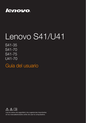 Lenovo S41-35 Guia Del Usuario