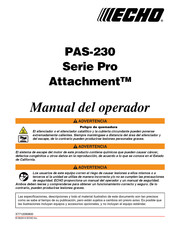 Echo PAS-230 Manual Del Operador