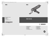 Bosch PMF 250 CES Manual Original