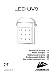 JB Systems LED UV9 Manual De Istrucciones