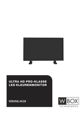 WBOX Technologies WBXML4K28 Manual Del Usuario