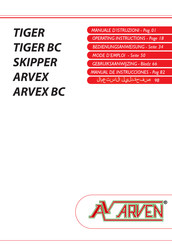 ARVEN TIGER 70 Manual De Instrucciones