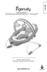 ingenuity Dreamcomfort Smartbounce Automatic Bouncer Townsend Manual Del Usuario
