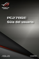 Asus PG278QE Guía Del Usario