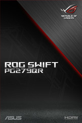 Asus ROG SWIFT PG279QR Manual De Instrucciones