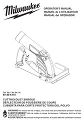 Milwaukee 49-40-6110 Manual Del Operador