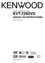 Kenwood KVT-729DVD Manual De Instrucciones