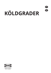 IKEA KÖLDGRADER Manual De Instrucciones