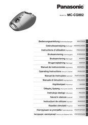 Panasonic MC-CG882 Manual De Instrucciones