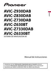 Pioneer AVIC-Z633BT Manual De Instrucciones
