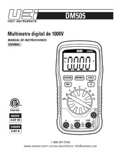 UEi Test Instruments DM505 Manual De Instrucciones