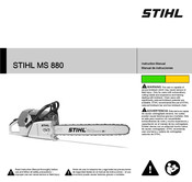 Stihl MS 880 Manual De Instrucciones