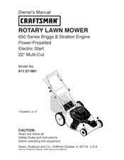 Craftsman 917.371661 Manual Del Usuario