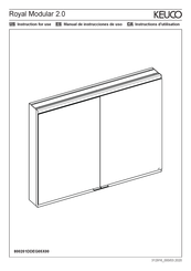 KEUCO Royal Modular 2.0 800201121005X00 Manual De Instrucciones De Uso