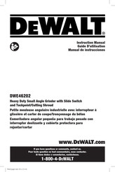 DeWalt DWE46202 Manual De Instrucciones