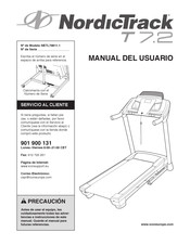 NordicTrack T 7.2 Manual Del Usuario