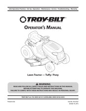 Troy-Bilt Tuffy Manual De Uso