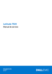 Dell EMC Latitude 7520 Manual De Servicio