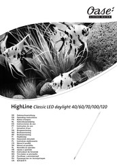 Oase HighLine Classic LED daylight 40 Instrucciones De Uso