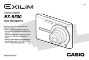 Casio Exilim EX-S500 Guia Del Usuario