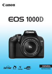 Canon EOS 1000D Manual De Instrucciones