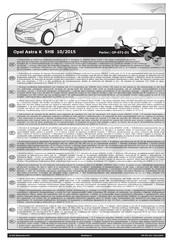 ECS Electronics OP-071-D1 Instrucciones De Montaje