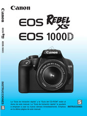 Canon EOS 1000D Guía De Instalación Rápida